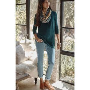 J.Jill Pull-on Corduroy Boyfriend Jeans Dust Blue (4X)